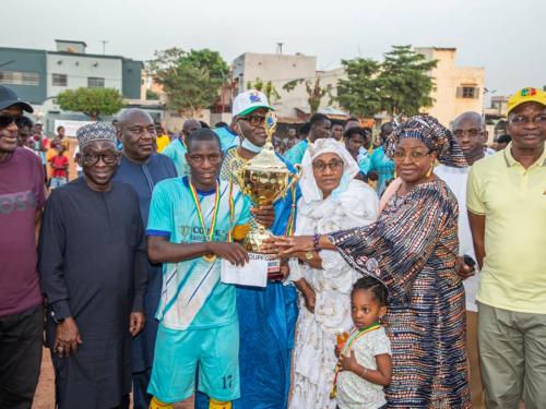 COUPE MAMOUTOU TOURÉ DIT BAVIEUX (12ÈME ÉDITION) : GFK brandit le trophée